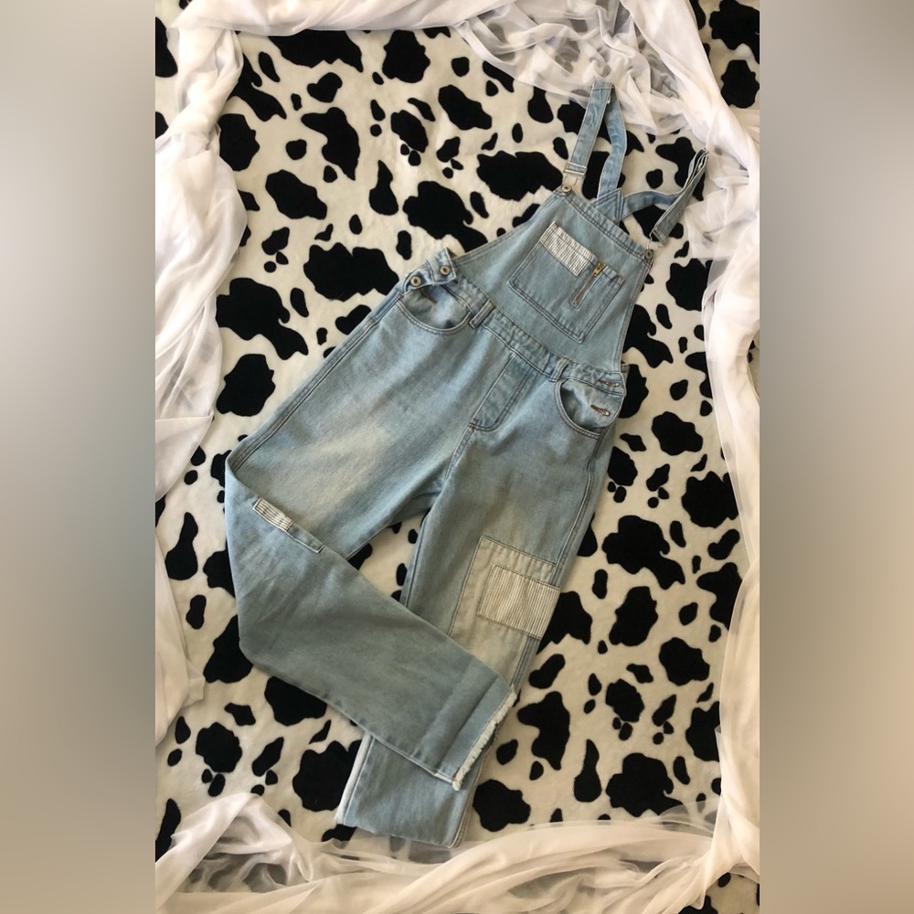 Patchwork Boutique Overalls!!! - image 1